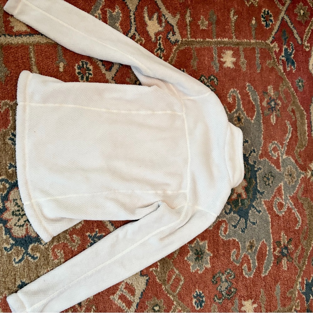Patagonia White Fleece Jacket - Picture 3 of 3